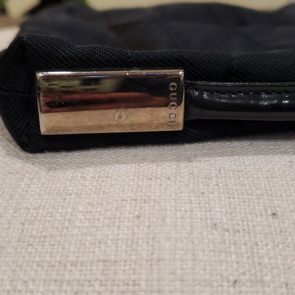 Gucci vintage blue cosmetic bag - Picture 4 of 8
